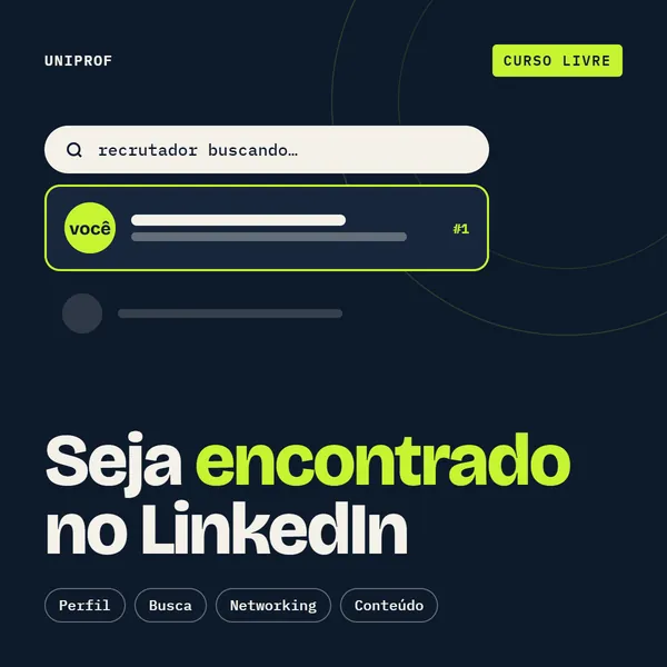 Capa do curso Conquiste seu novo emprego com LinkedIn